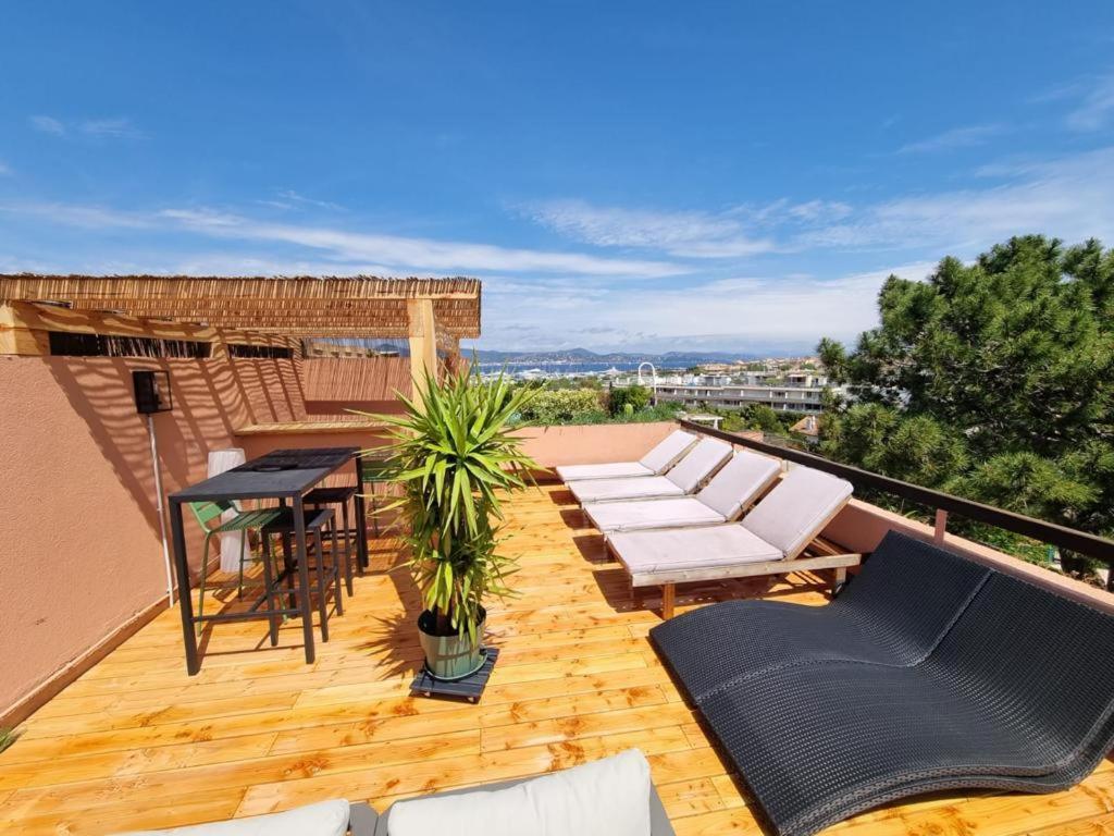 Superbe Appartement Avec Rooftop Prive Saint-Tropez Exterior foto