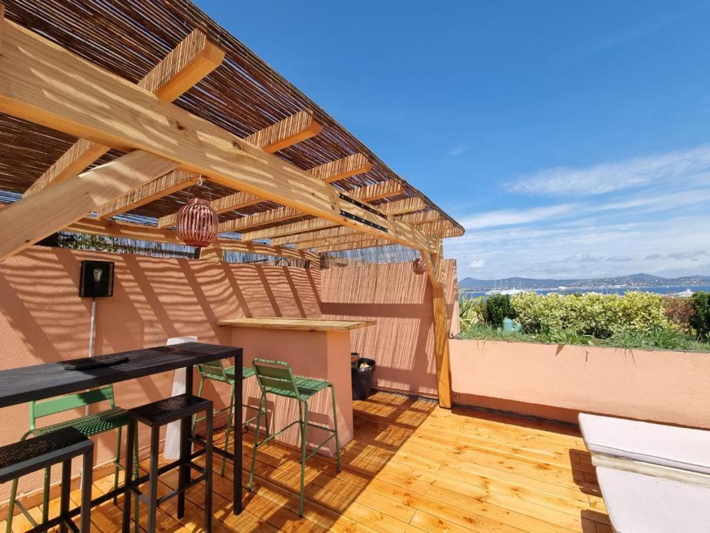 Superbe Appartement Avec Rooftop Prive Saint-Tropez Exterior foto